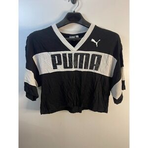 Puma Womans Crop Top Shirt Size‎ M